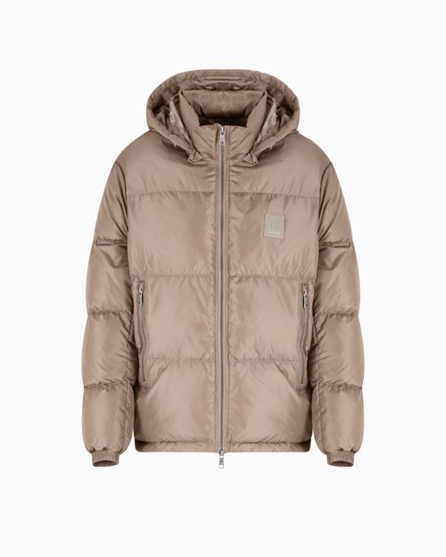 Chamarra acolchada con capucha