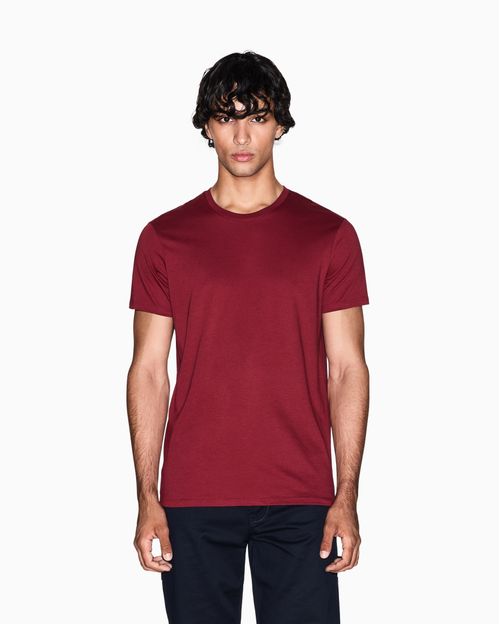 Playera Pima corte slim de algodón elástico