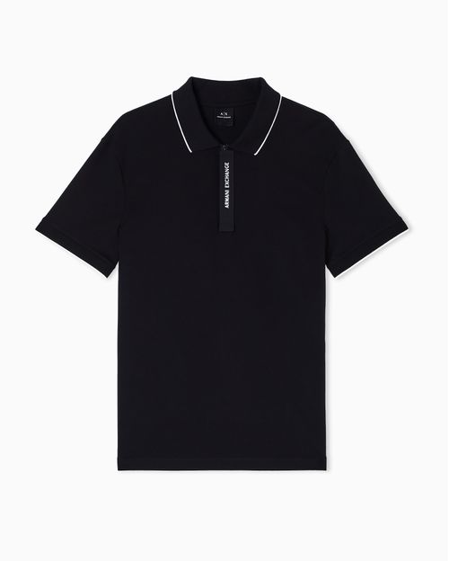 Polo corte regular con logo