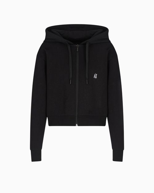 Sudadera Icon corta con  capucha