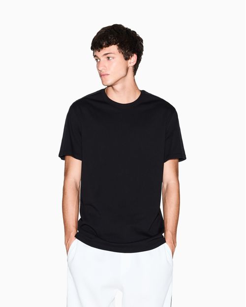 Playera corte regular con cinta en contraste