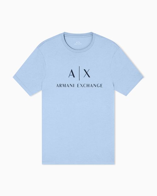 Playera corte slim de jersey con logo