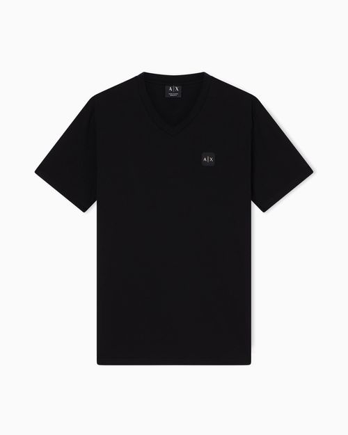 Playera de algodón de corte regular