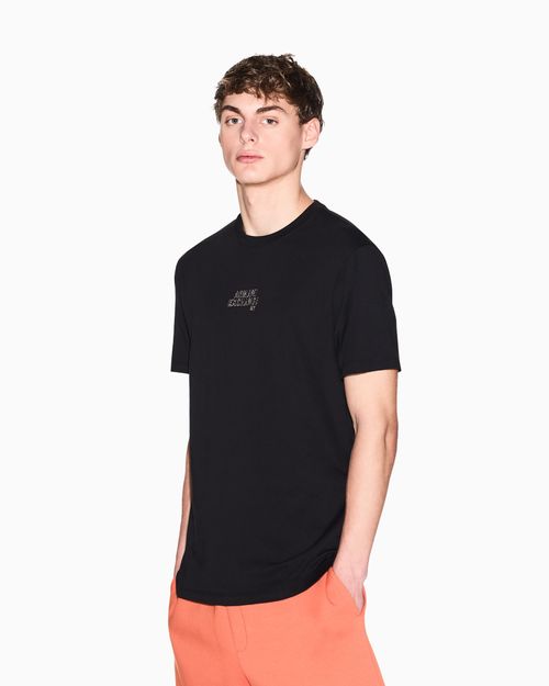 Playera de algodón de corte regular