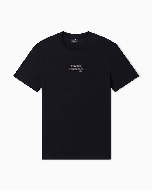 Playera de algodón de corte regular