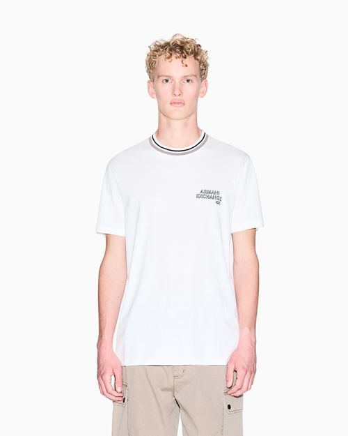 Playera de algodón de corte regular