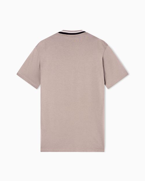 Playera de algodón de corte regular