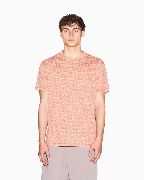 Playera de algodón de corte regular