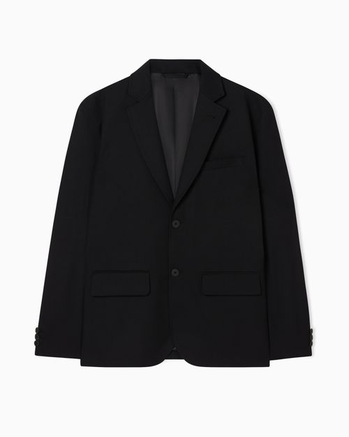 Chamarra de tejido técnico