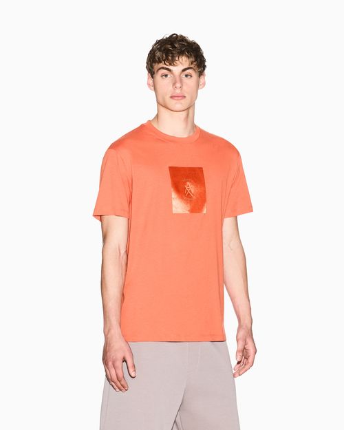 Playera de algodón de corte regular