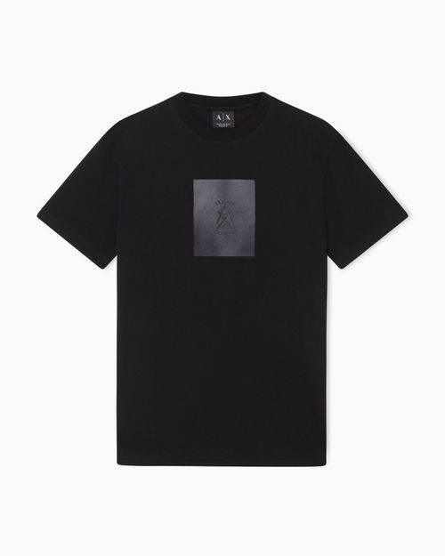 Playera de algodón de corte regular