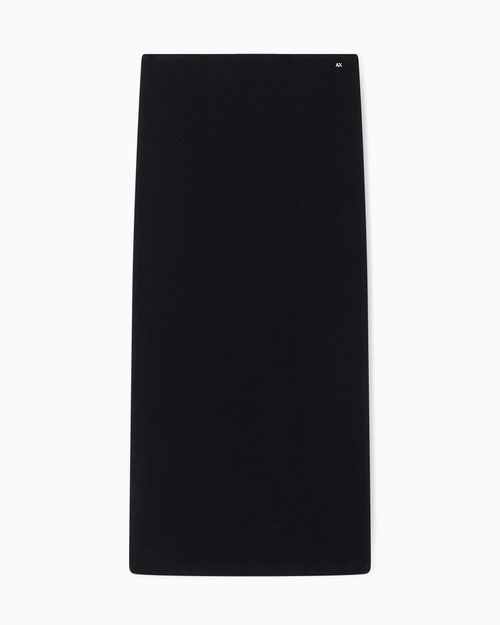 Falda larga de tejido técnico