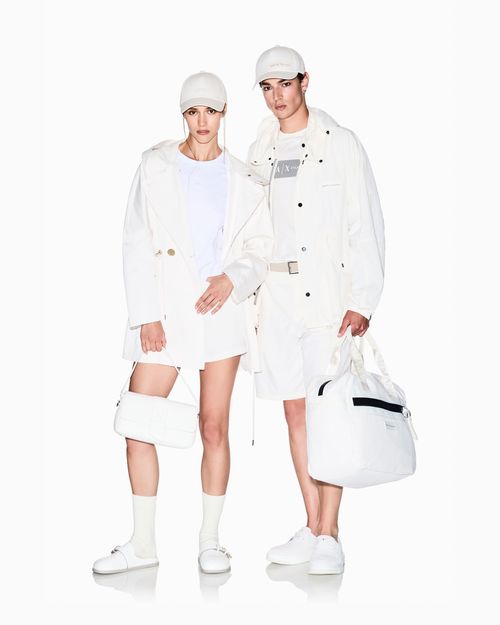 Playera de algodón de corte ajustado