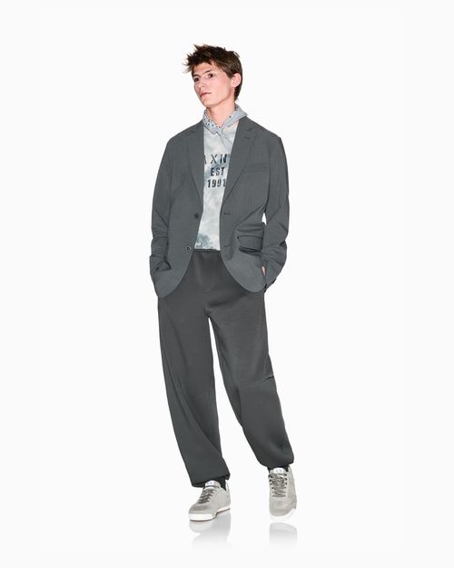 Playera de algodón de corte regular