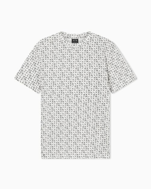 Playera de algodón de corte regular