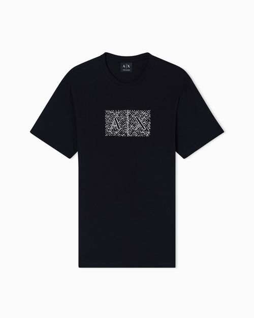 Playera de algodón de corte ajustado