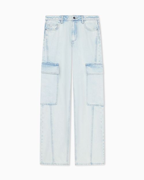 Jeans relajados de algodón