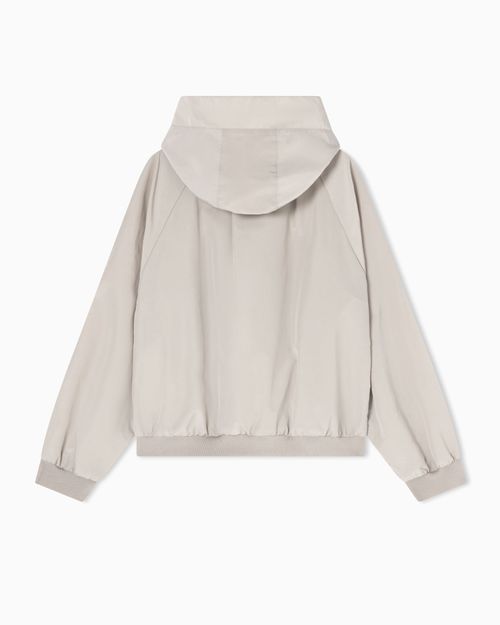 Cortavientos de tejido mixto