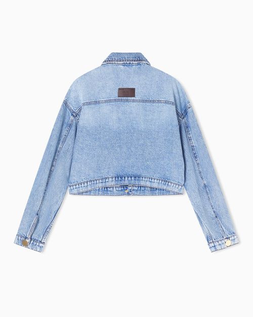 Chamarra de mezclilla de algodón