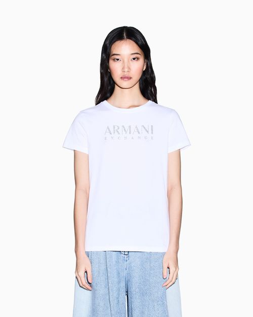 Playera de algodón de corte regular