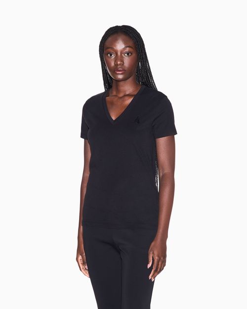 Playera de algodón de corte regular