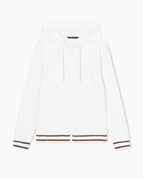 Sudadera de tejido técnico con cremallera