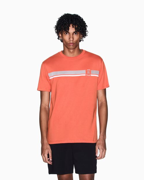 Playera de algodón de corte regular