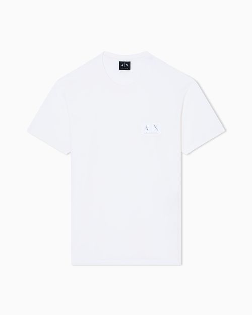 Playera de algodón de corte regular