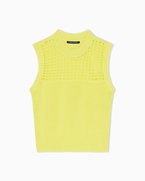 Top de punto de algodón