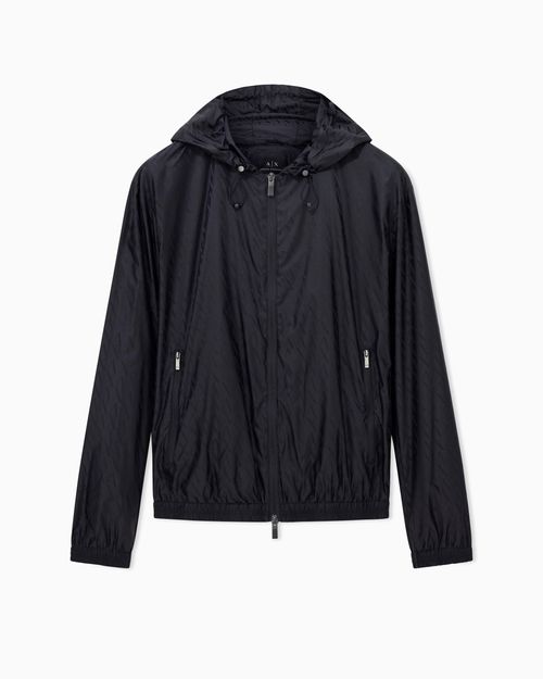 Chamarra de jacquard de nylon