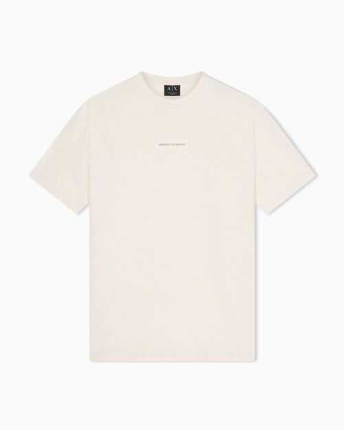 Playera de algodón de corte ajustado