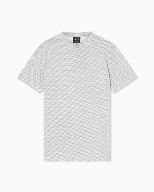 Playera de algodón de corte regular