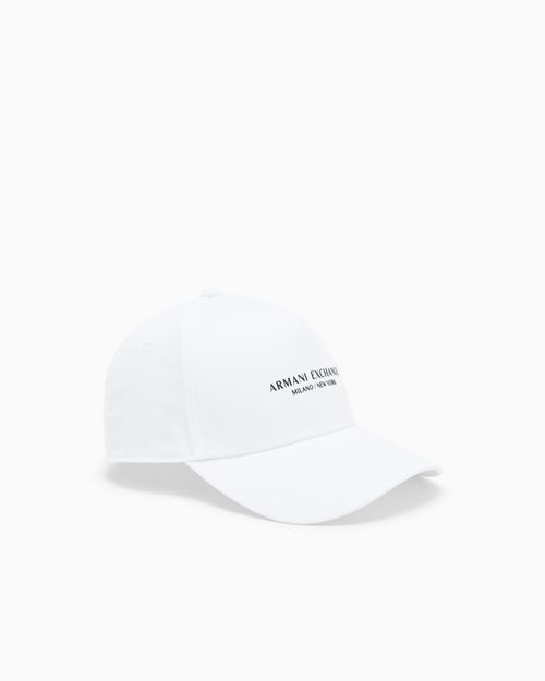 Gorra con visera y logo NY