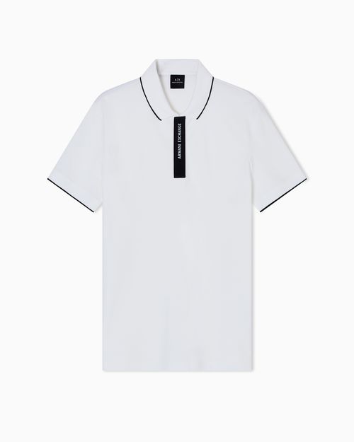 Polo corte regular con logo