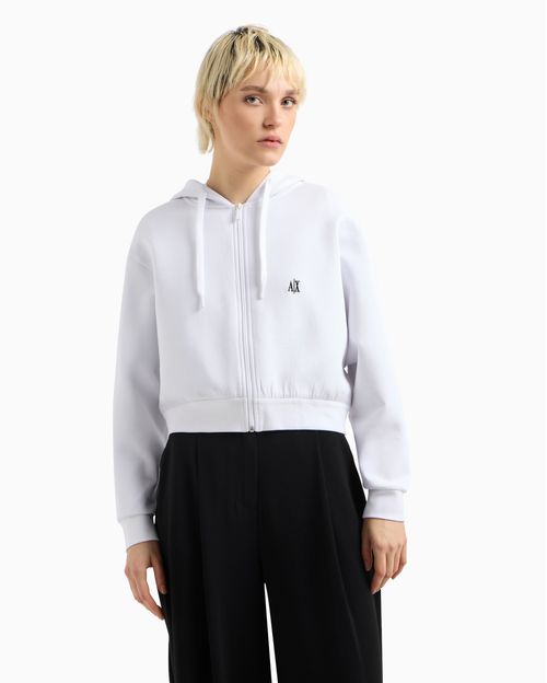 Sudadera Icon corta con  capucha