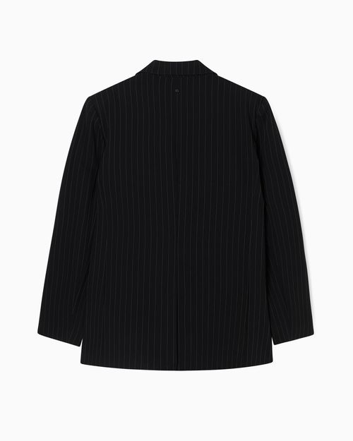 Saco de tejido mixto