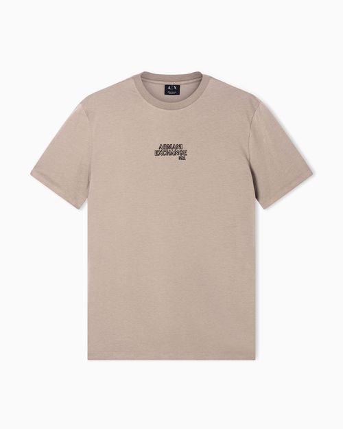 Playera de algodón de corte regular
