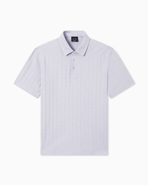 POLO DE CORTE REGULAR EN ALGODÓN MERCERIZADO