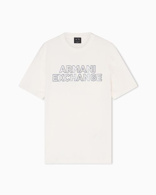 Playera de algodón de corte ajustado