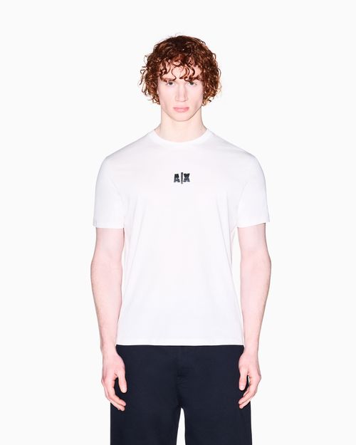 Playera de algodón de corte regular
