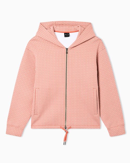 Sudadera de algodón elástico laminado