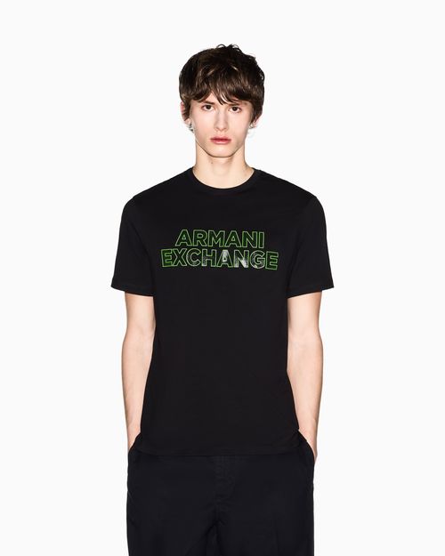 Playera de algodón de corte ajustado