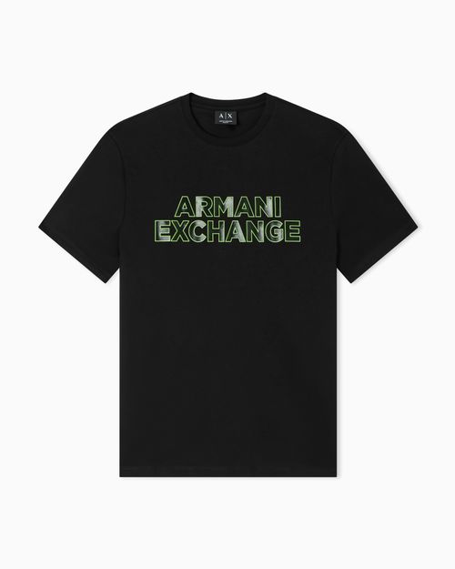 Playera de algodón de corte ajustado