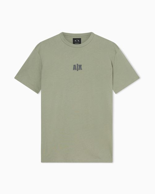 Playera de algodón de corte regular