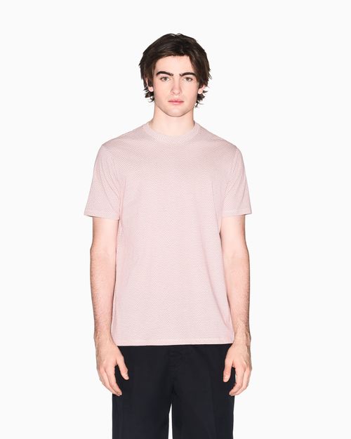 Playera de algodón de corte regular