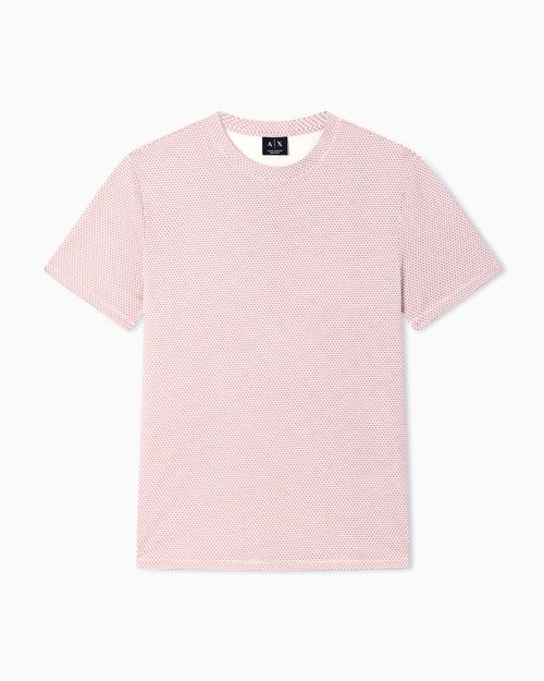 Playera de algodón de corte regular