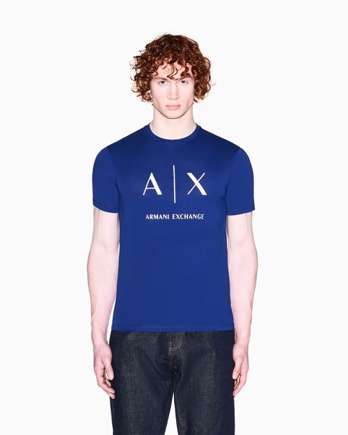 Playera de algodón de corte ajustado