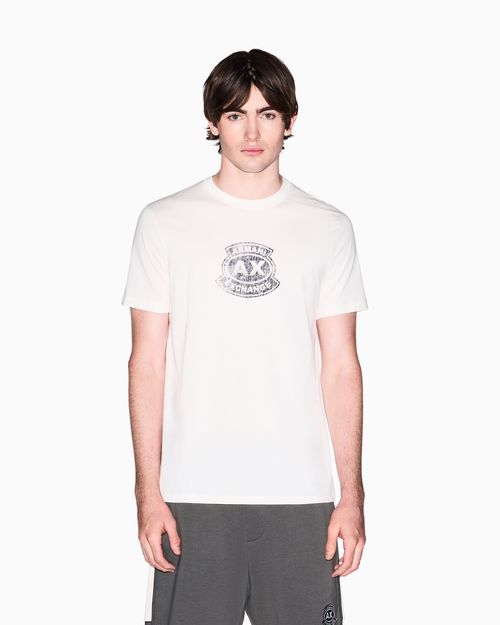 Playera de algodón de corte regular
