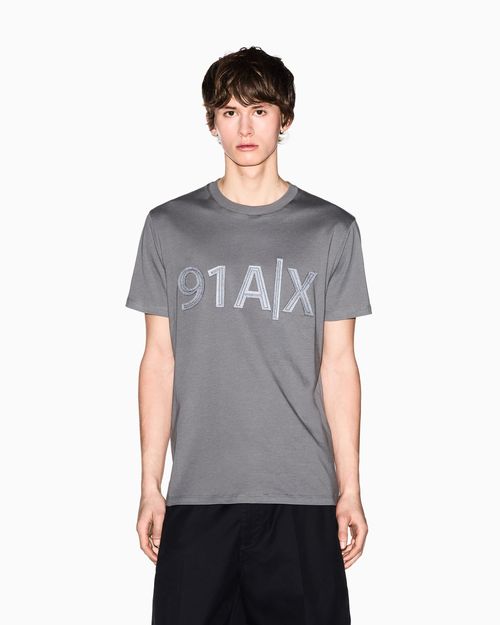 Playera de algodón de corte regular
