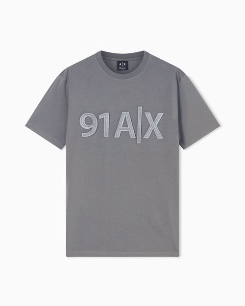 Playera de algodón de corte regular
